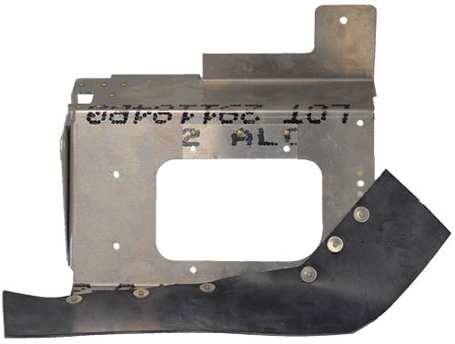 Airforms Inc. Baffle Assembly Left Hand Front Powder Coated - AF65480-00-PCBK