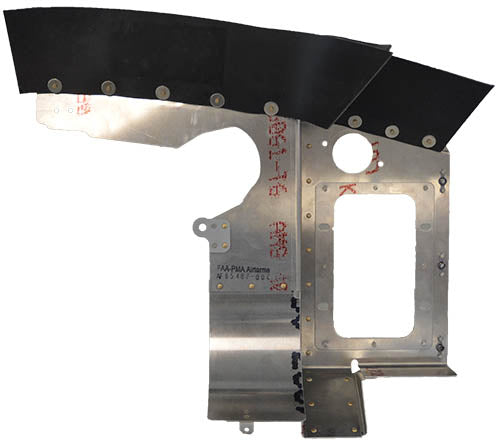 Airforms Inc. Left Hand Rear Baffle Bare Black Sea - AF85487-002-BRBK