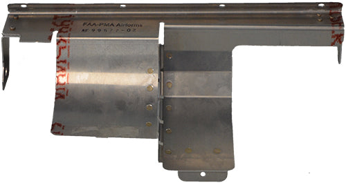 Airforms Inc. Right Hand Front Baffle Powder Coated - AF99577-02-PC