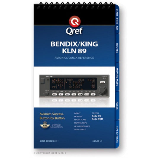 Bendix/King Kln 89 QREF Book