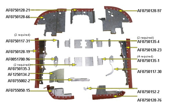 AF1250134-2-Weld Welded Plate Bare