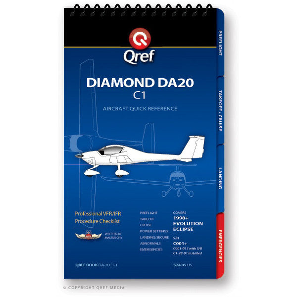 Diamond DA20 C1 QREF Book
