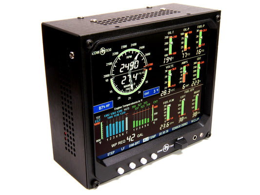 JPI EDM 930 4C Experimental Engine Monitor System Two Tanks EDM-930-4CP-2