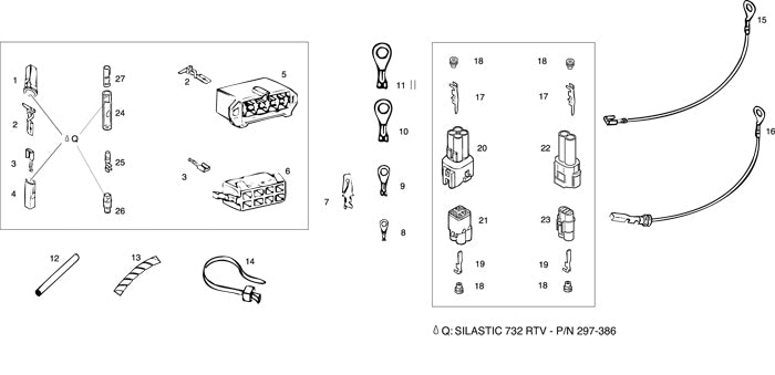 ROTAX 866-010 CONNECTOR HOUSING **