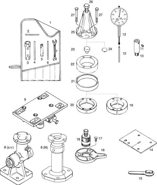 ROTAX 876-065 PULLER M42X1,5 ASSY