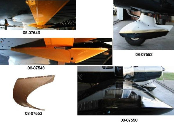 Laminar Flow Tank Fairings & Wing Smoothing Kit (PA 32R & 34)