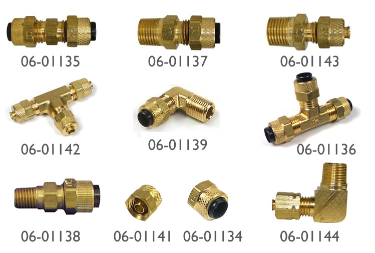 1/8 Ferrule And Nut MsC161P