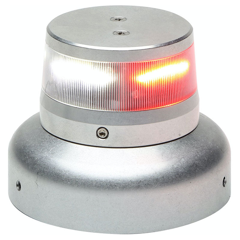 Whelen OR36S1W Red/White Split LED Beacon 14 VDC 3.75 Upper