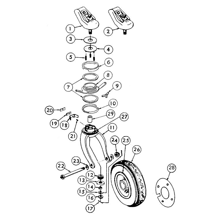 Scott Type Arm Assembly