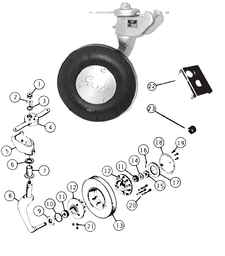Scott Arm Assembly 1709