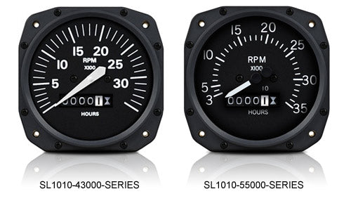 SLI Mechanical Tachometer Blank Dial 2500 RPM SL1010-55000-14N-00