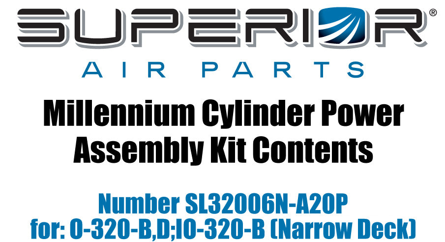 Superior Millennium Cylinder SL32006N-A20P Complete Assembly