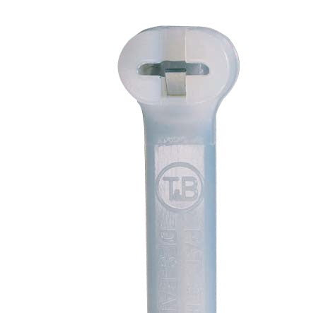 7 50Lb Natural Cable Ties TY25M 1000 Pack