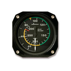 Winter 2-1/4 Airspeed Indicator 8026 Ebf Various Range 510 Degree Dial